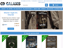 Tablet Screenshot of cdgalaxis.hu